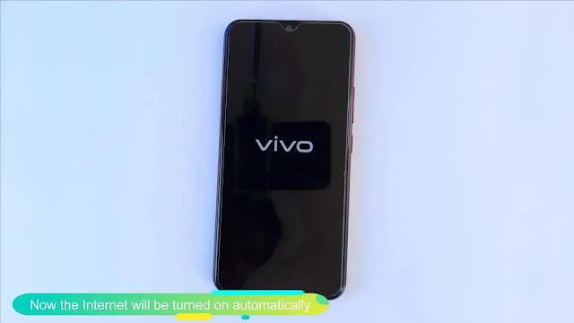 Now the internet will be turned on automatically how to turn on data in locked phone