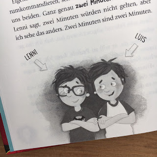 "Lenni und Luis: Attacke, Schimmelbacke!" von Wiebke Rhodius, mit Illustrationen von Sabine Sauter, erschienen im Planet Verlag, Kinderbuch ab 8 Jahren, Rezension auf Kinderbuchblog Familienbücherei