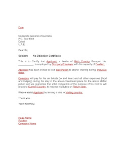   noc certificate format, noc letter format for employee, noc letter format pdf, no objection certificate for visa, no objection certificate from employer for new job, no objection letter from parents, application for no objection certificate, no objection letter for bank, no objection certificate from landlord