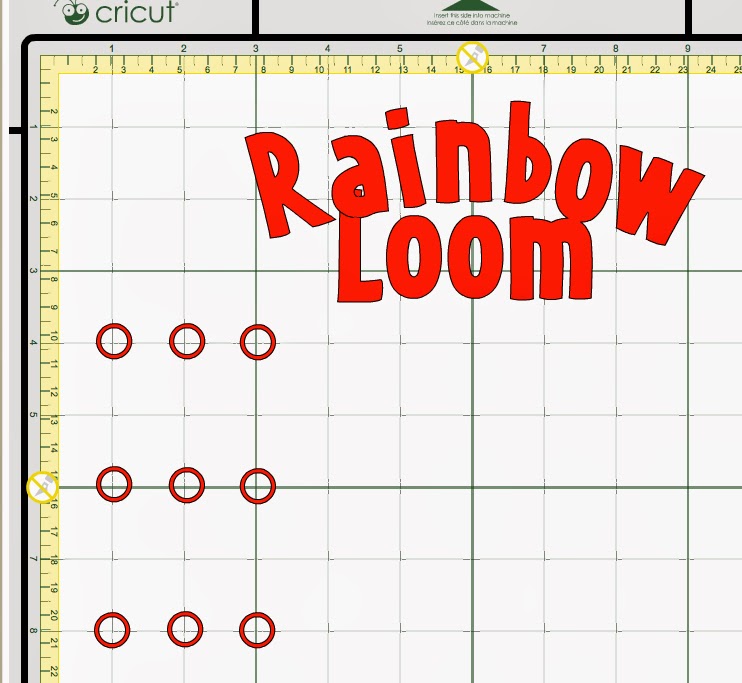 The Cropping Canuck: Rainbow Loom layout