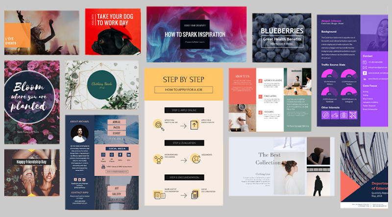 Presentations created with Visme Presentations created with Visme