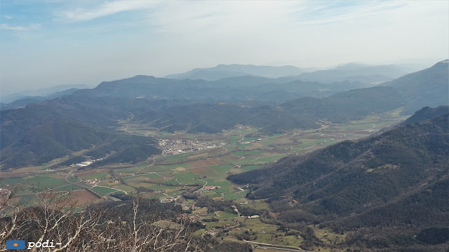 Sant Esteve d'en Bas des del Puigsacalm