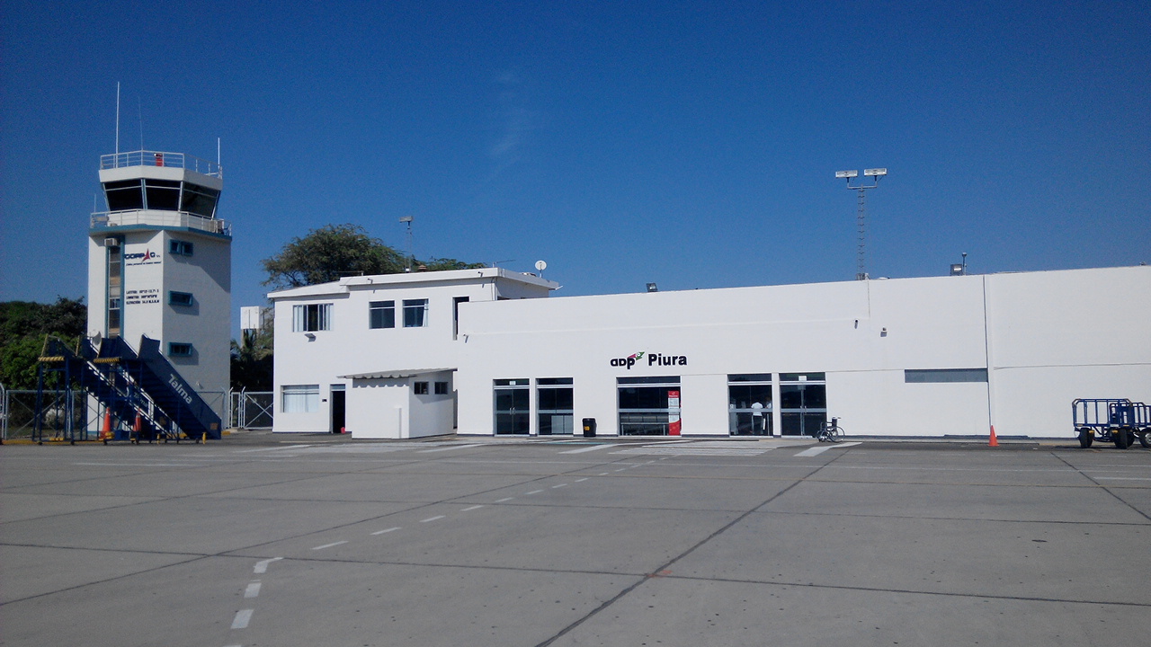 El Aeropuerto Capitán FAP Guillermo Concha Ibérico de la ciudad de