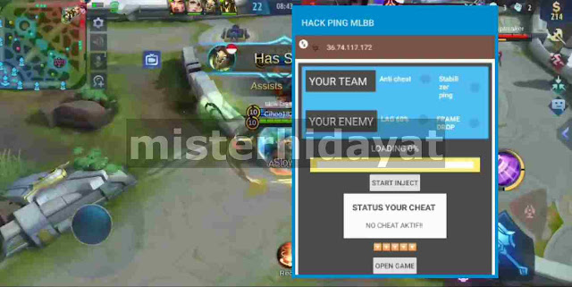 Cara Cheat Agar Musuh Lag Di Mobile Legends Patch Terbaru