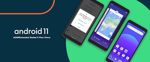 Android 11 R For Redmi 5 Plus Vince