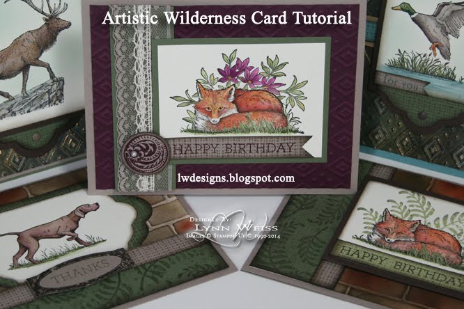 Artistic Wilderness Card Tutorial