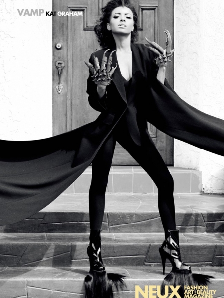 Vampires Diaries: Kat Graham's Neux Magazine Photo Shoot
