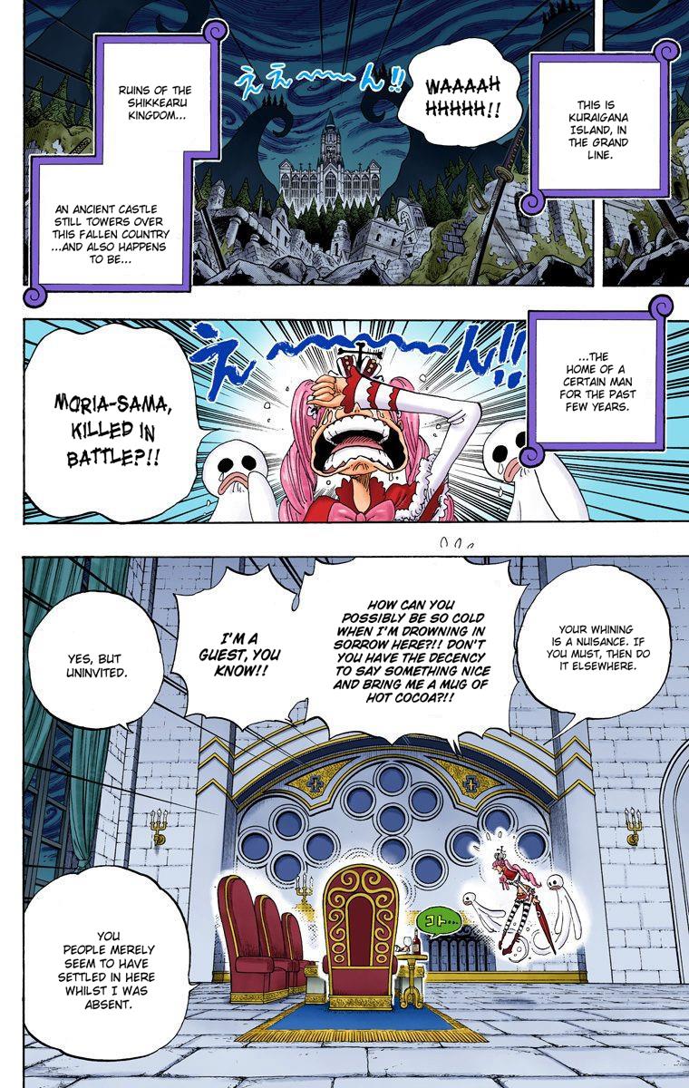 One Piece Chapter 592 Yell One Piece Manga Online Colored