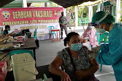 Korem 162/WB Gelar Vaksinasi Covid-19 Untuk Purnawirawan Dan Warakawuri.