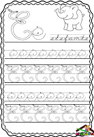 ABECEDARIO EN LETRA CURSIVA