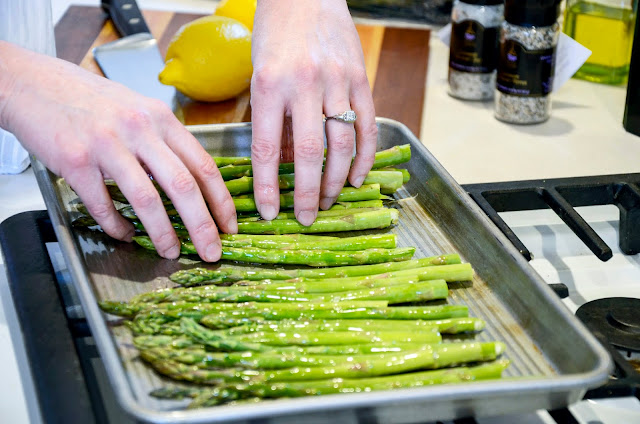 Making Lavender Lemon Asparagus Recipe - vegan recipe Making Lavender Lemon Asparagus Recipe - vegan recipe