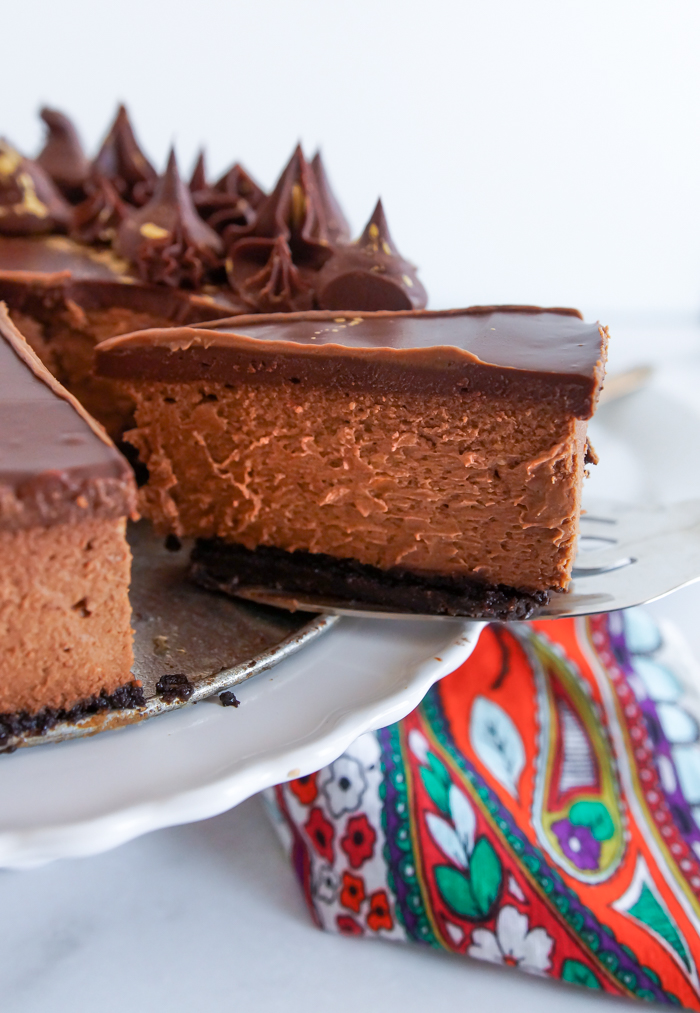 chocolate coffee cheesecake