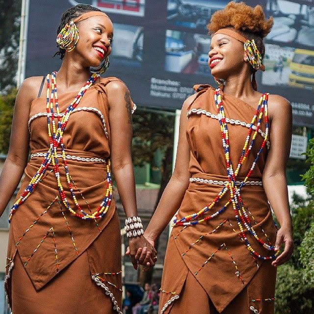 Kikuyu Traditional attire.