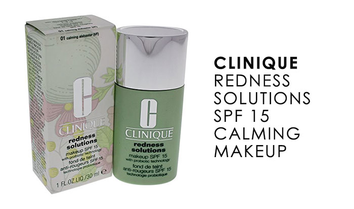 Clinique Redness Solutions SPF 15 Calming Makeup | Best Green-Tinted Color-Correction Concealers to Cover Redness caused due to Acne | NeoStopZone