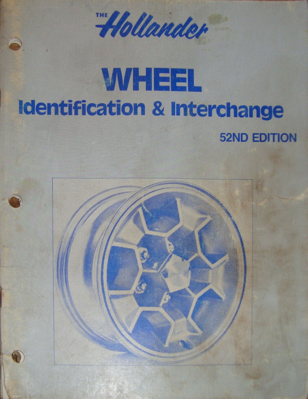 Hollander Interchange Wheel Manuals