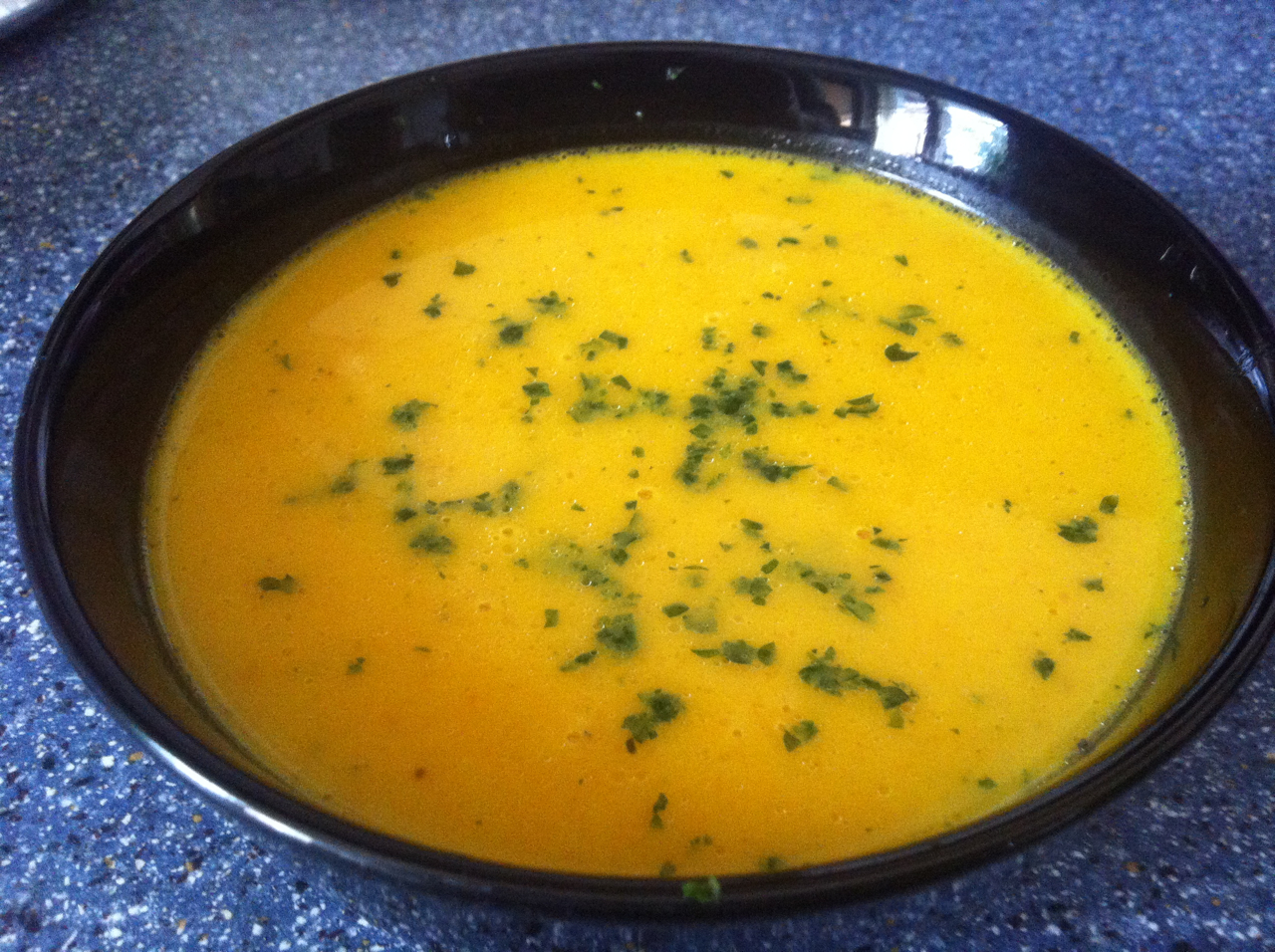 cloudy&amp;#39;s food blog: Möhrensuppe &amp;quot;Bombay&amp;quot;