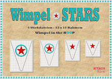 Wimpel ★ STARS "in the HOOP"