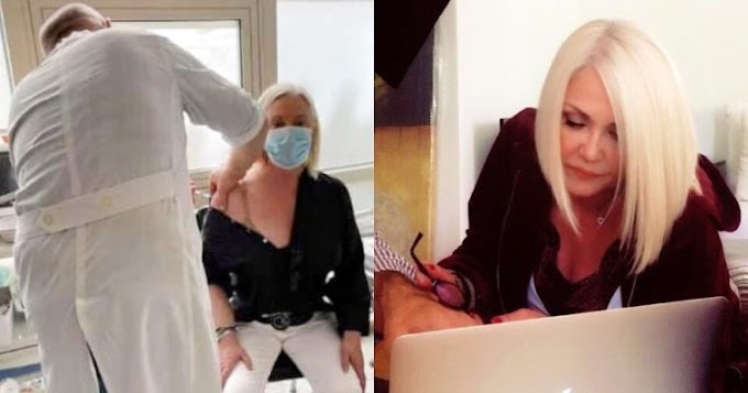  Ρούλα Κορομηλά – Επιβαρυμένη η υγεία της μετά την τρίτη δόση του εμβολίου 