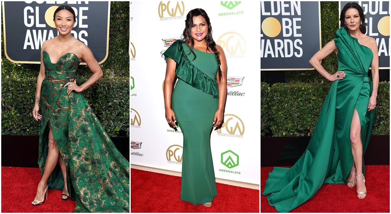 vestido verde floresta