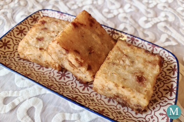 Pan-fried Radish Cake (chhai thau koe) at Summer Palace at Edsa Shangri-La, Manila