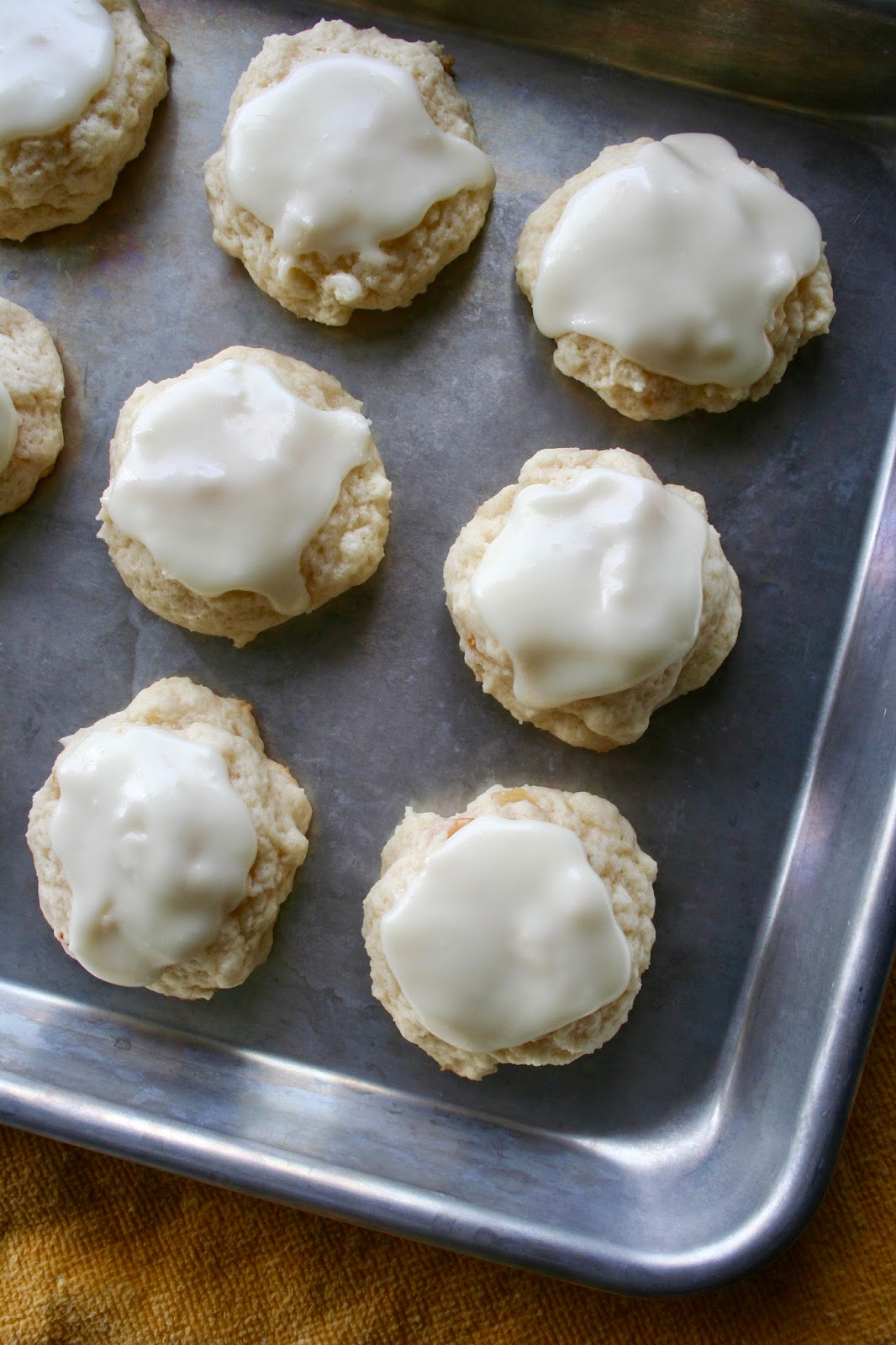 LemonOrange Butter Cookies with Orange Glaze