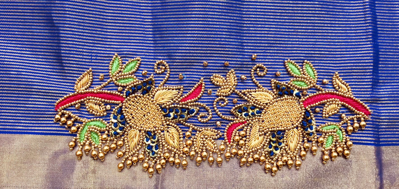 Aari embroidery blouses with tracing paper