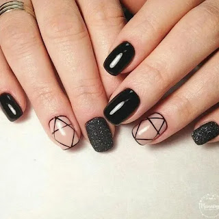 black nail designs
