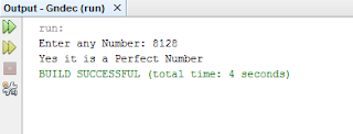 Perfect Number Java - PROGRAMMING