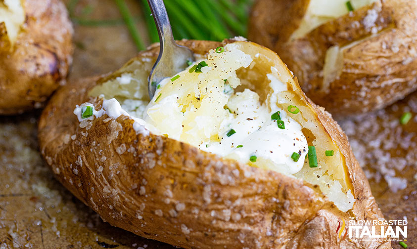 Smoked Baked Potato + Video