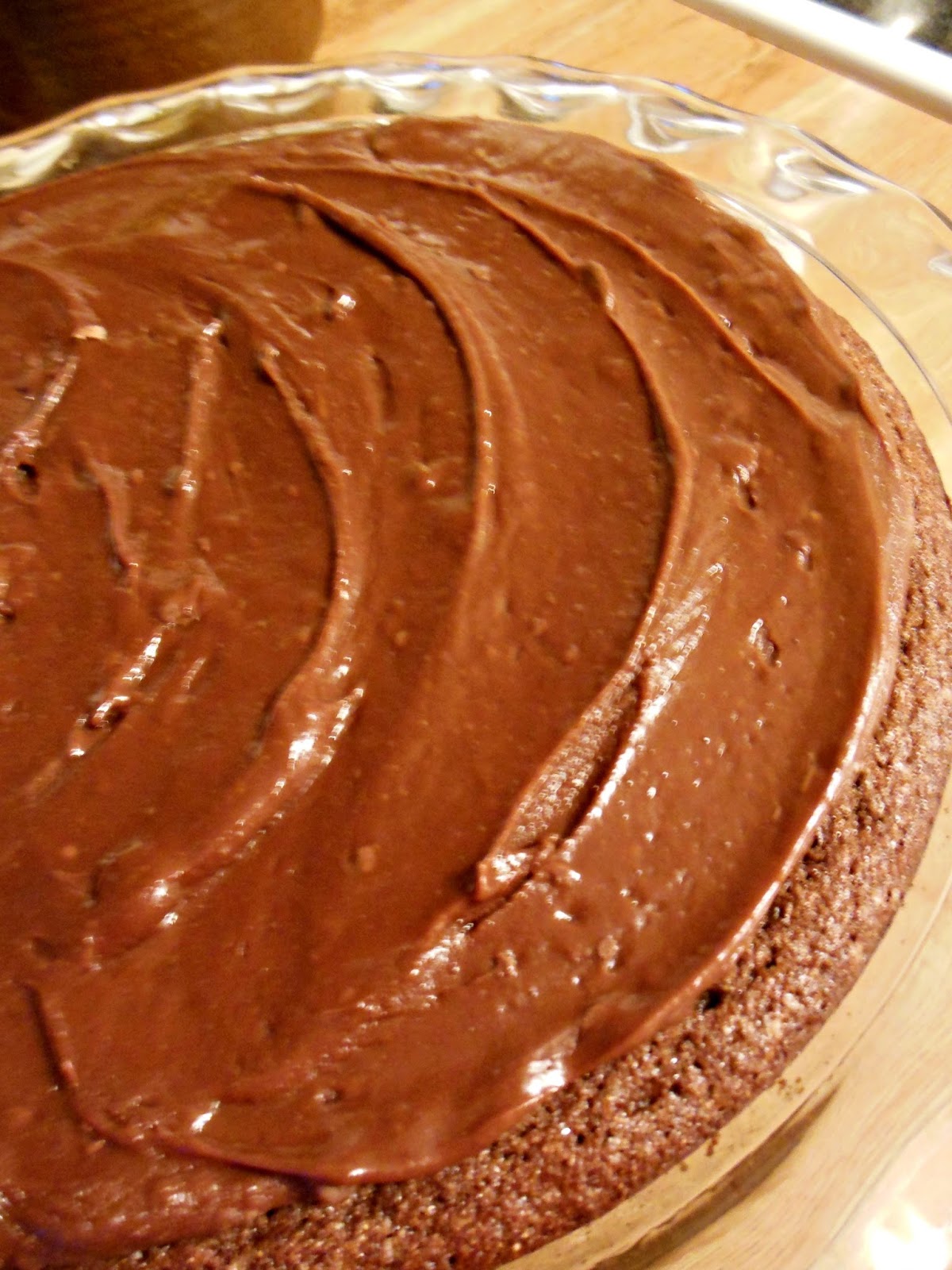 Buttermilk Chocolate Cake, the best whole wheat cake ever! Scratch