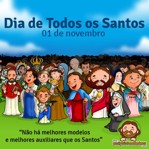 EvAnGeLiZa KiDs! Feliz dia de todos os santos!!! EvAnGeLiZa KiDs! Feliz dia de todos os santos!!!