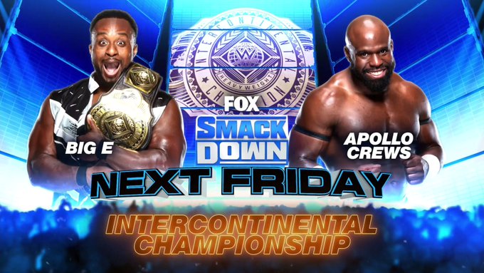 Apollo Crews disputará o WWE Intercontinental Championship