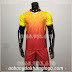 Áo bóng đá ko logo Egan Cli màu vàng đỏ
