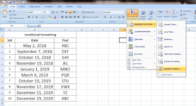 what is the formula for checking duplicates in excel