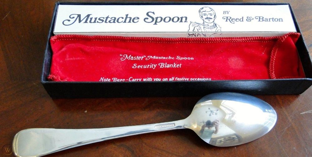 Victorian Mustache Spoon The Special Spoon Which Used to Protect the