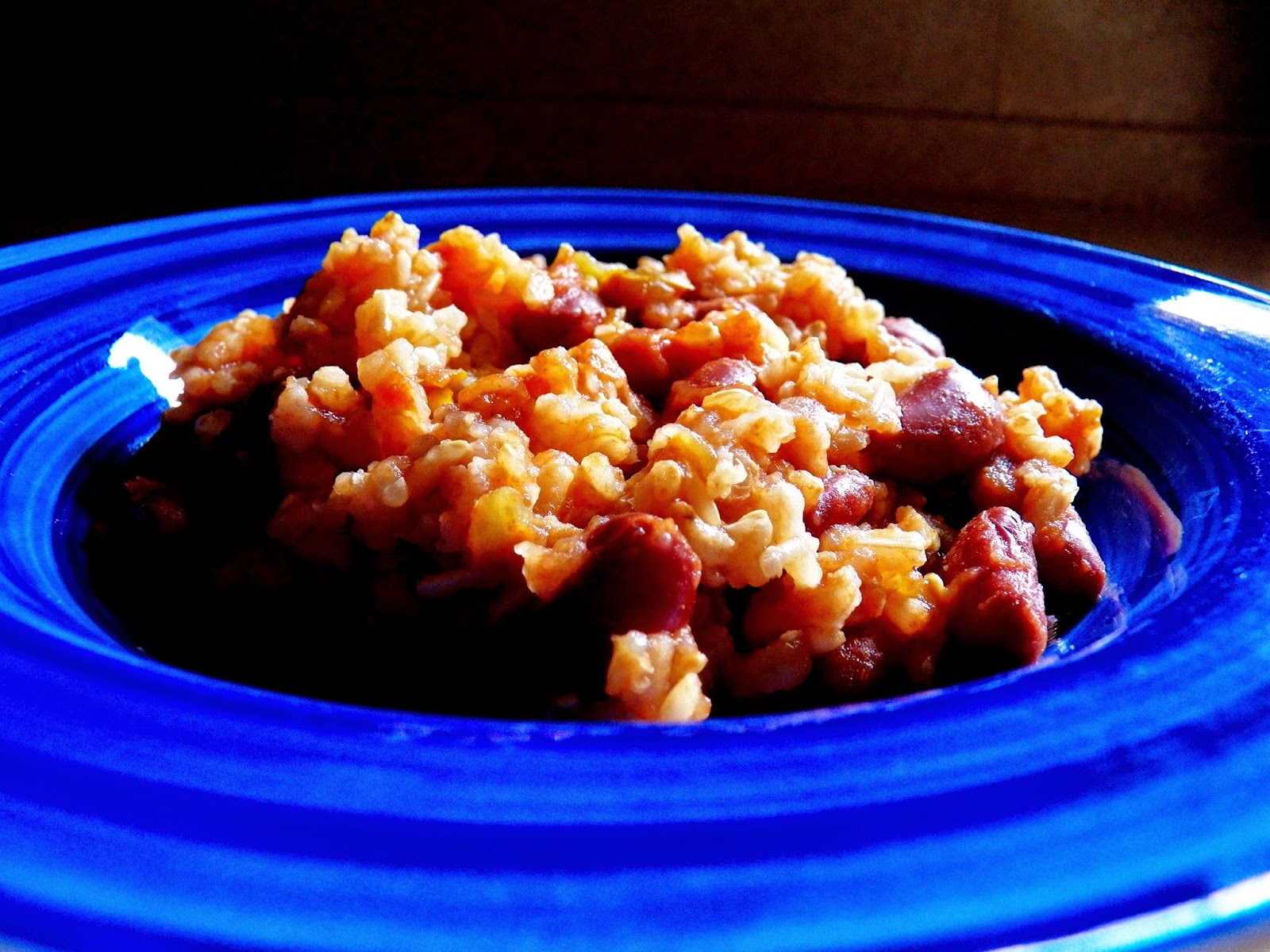 The Tasty Cheapskate 5Minute Rice and Bean Casserole with Avocado