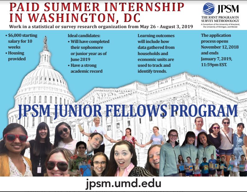 JPSM Paid Summer Internship in DC