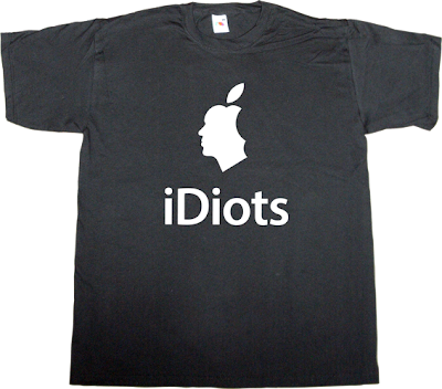 apple robot fun iphone useless consumer society useless economics useless sequel t-shirt ephemeral-t-shirts
