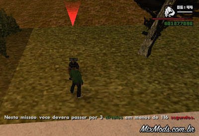 missão de paraquedas gta sa