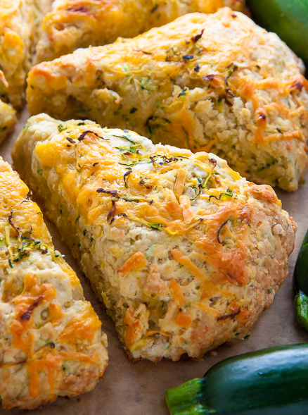 ZUCCHINI CHEDDAR SCONES ZUCCHINI CHEDDAR SCONES
