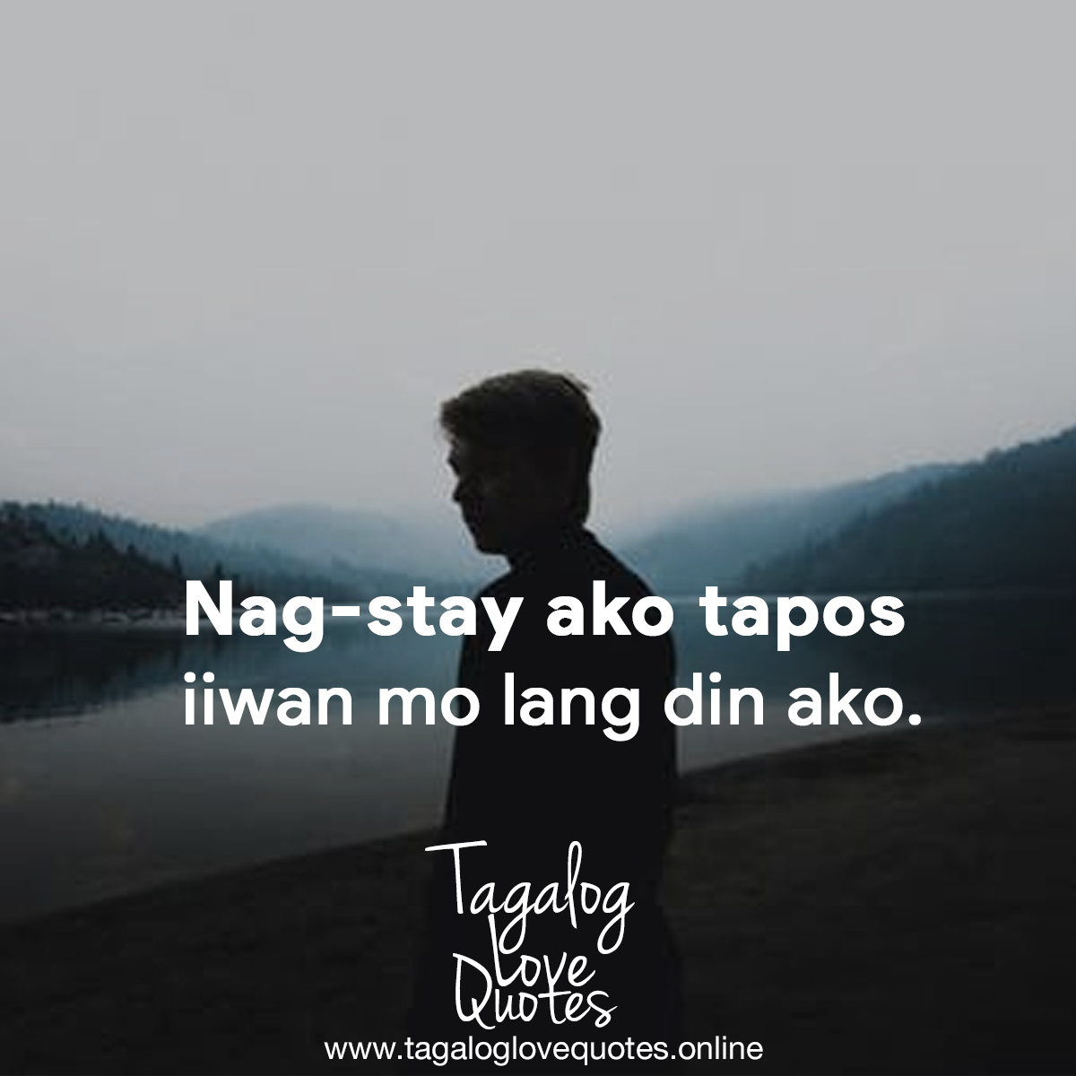Nag-stay ako tapos