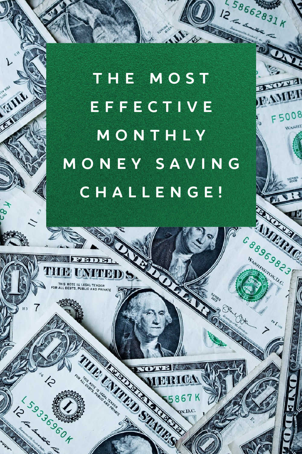 monthly money saving challenge
