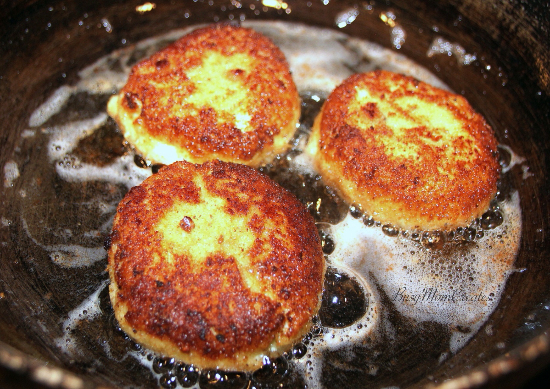 Avocado Blue Crab Cakes with Mango Beurre Blanc