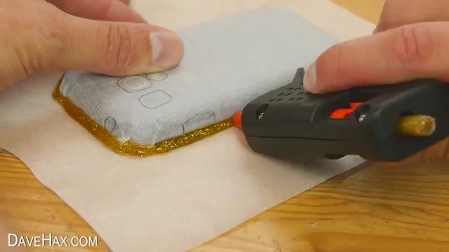 Cara Membuat Custom Case Hp Dari Lem Tembak Tutorial