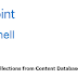 Get All SharePoint Site Collections from a Content Database using PowerShell