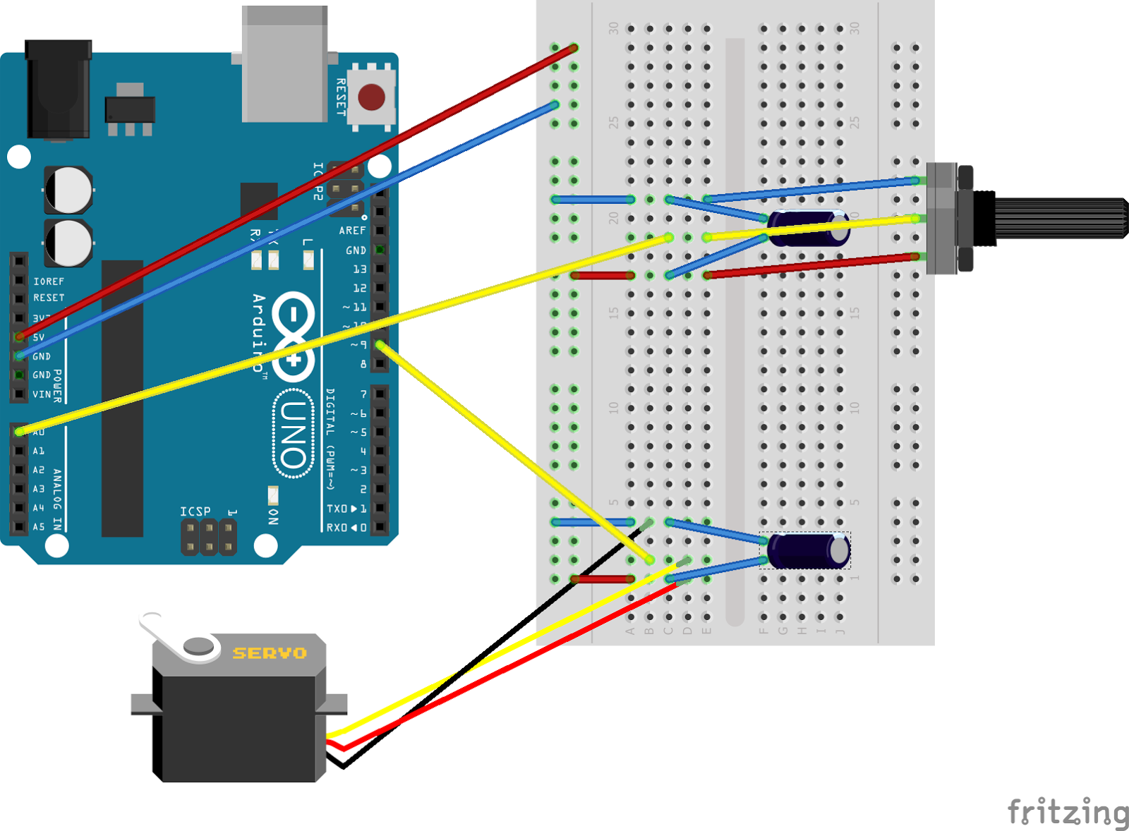 Arduino: Arduino Starter Kit - Project 5 - Mood Cue