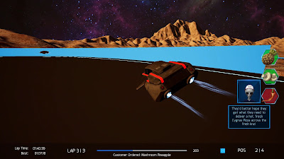 Cygnus Pizza Race Game Screenshot 8