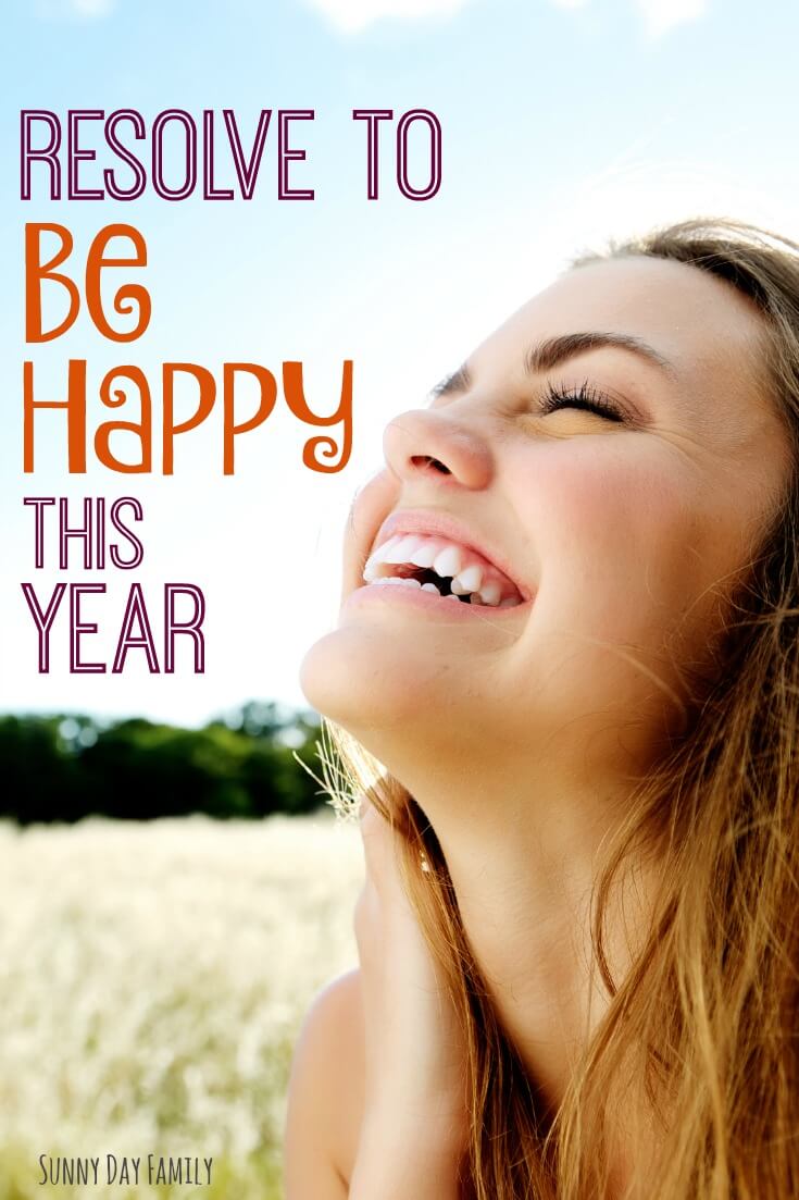 Resolve to Be Happy this year! If you want to embrace joy and be happier in the new year, make a resolution to keep a happiness journal - find out how here!