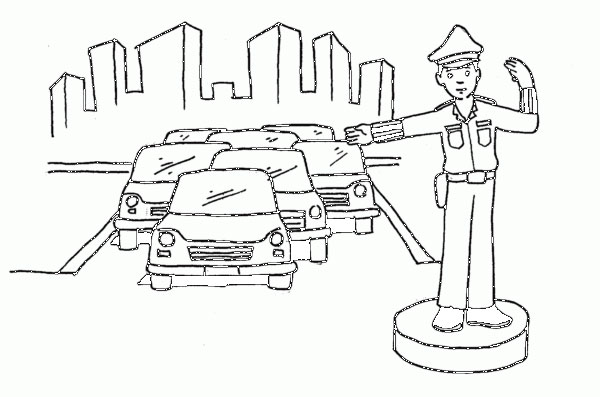 29+ Gambar Polisi Kartun Untuk Mewarnai Gambar Kartun