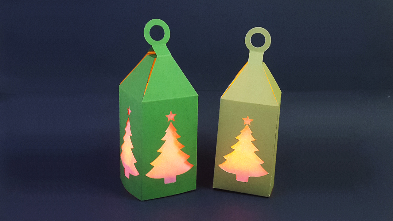 Narnia card making, from mrsbeez craft blog. Colors Paper: Christmas Decorations Ideas | Paper Lamp Decoration for X